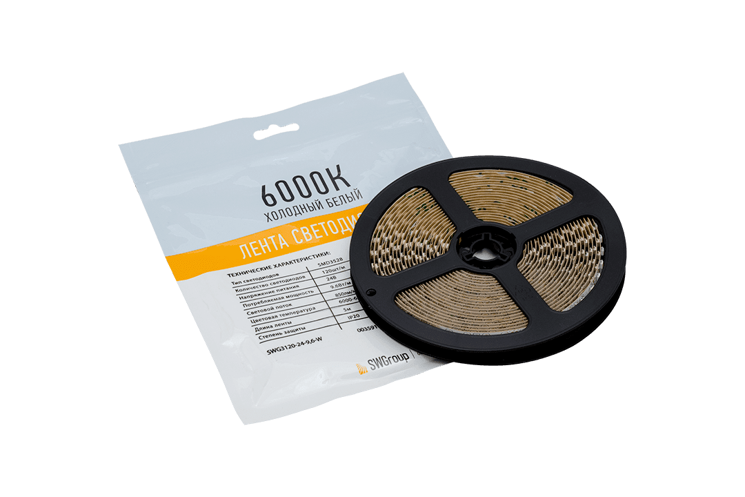 Светодиодная лента SWG SWG3120-24-9.6-W 003591
