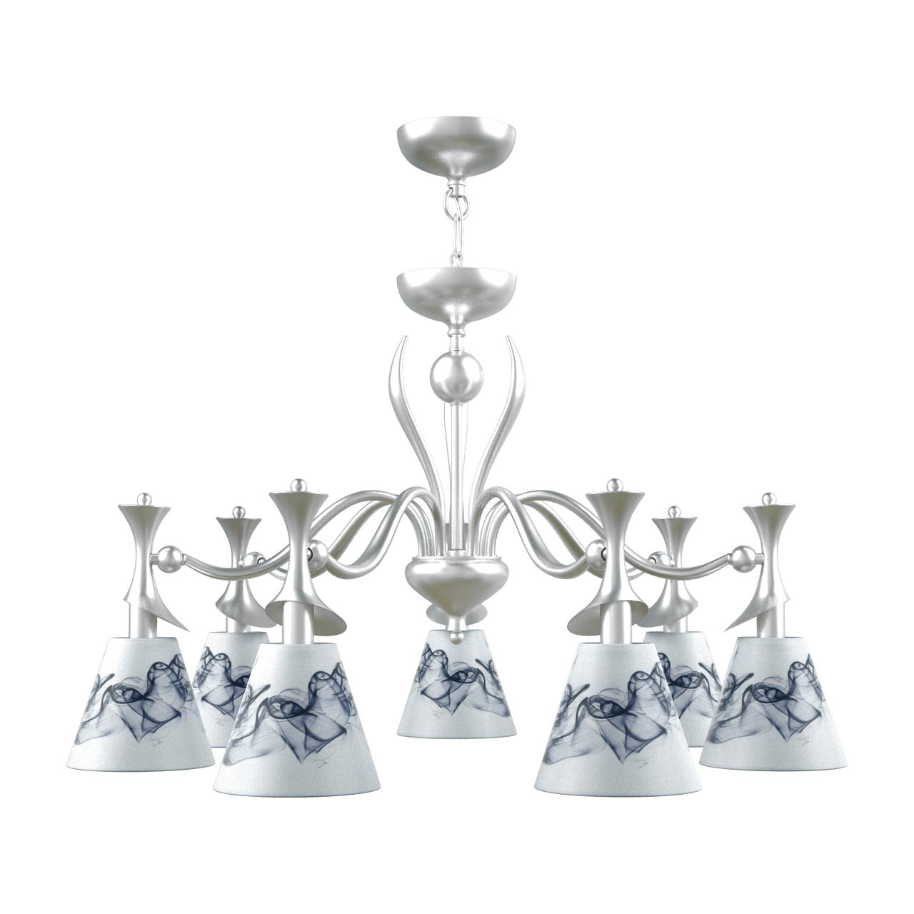 Подвесная люстра Lamp4you Modern M3-07-CR-LMP-O-10