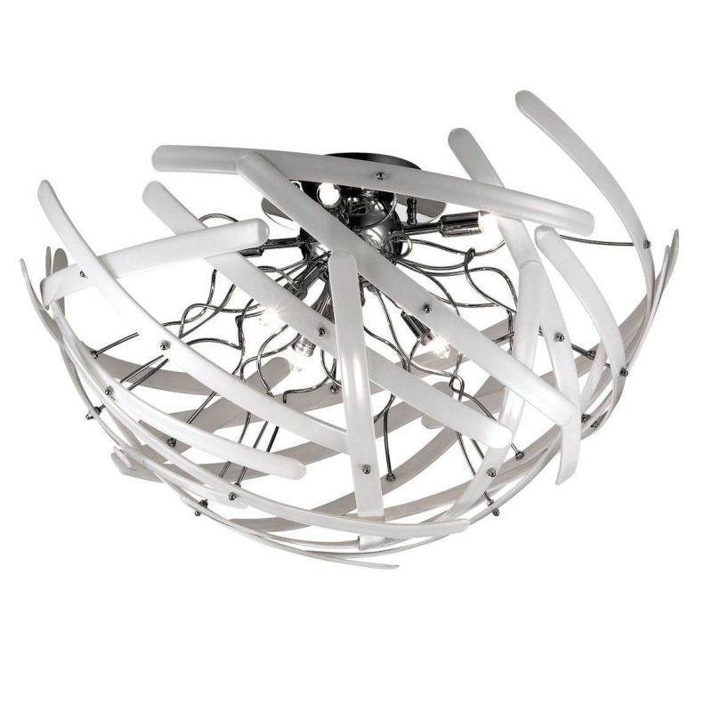 Потолочный светильник Ideal Lux Lemon PL8 Bianco 087917