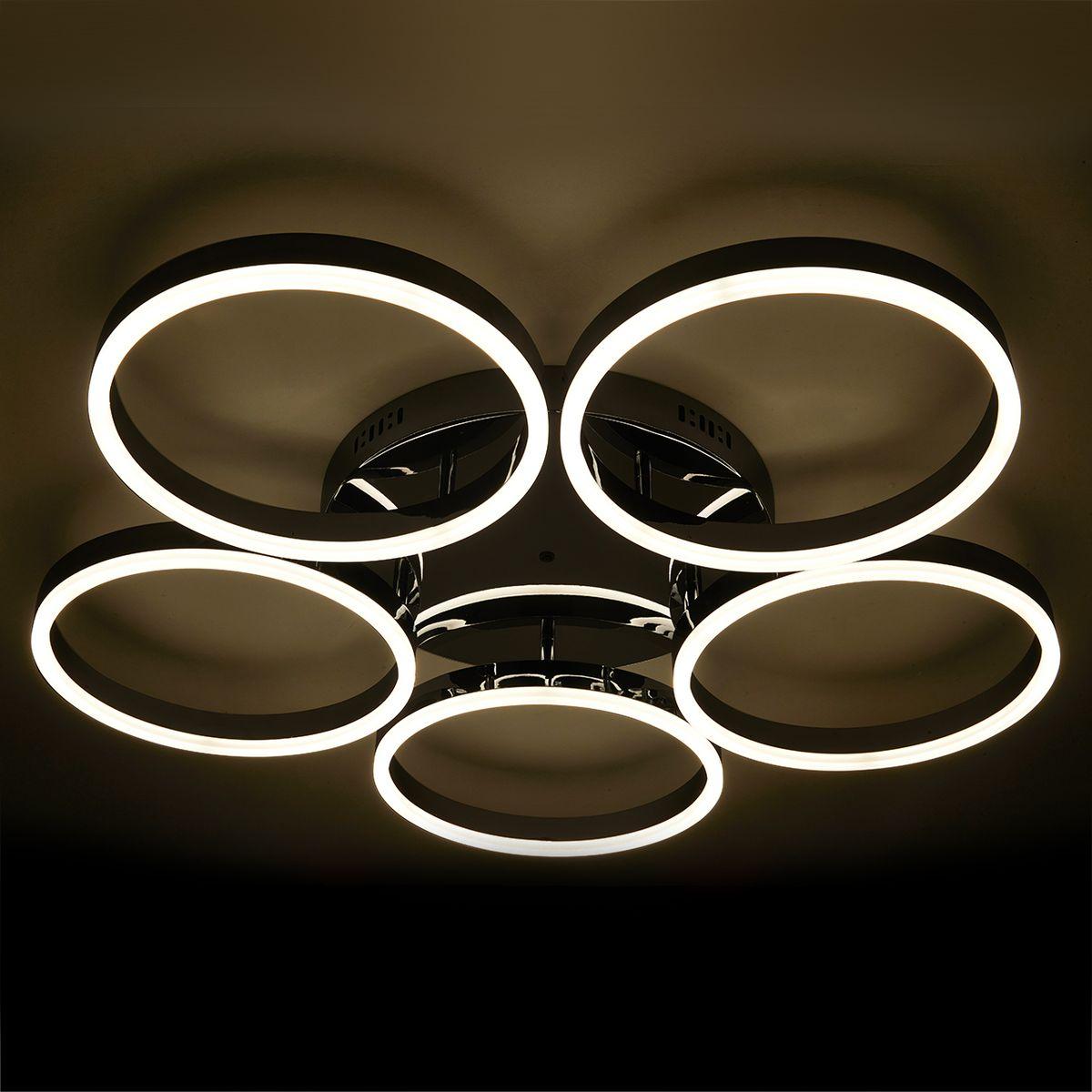 Потолочная светодиодная люстра IMEX MD.1308-5-S CH