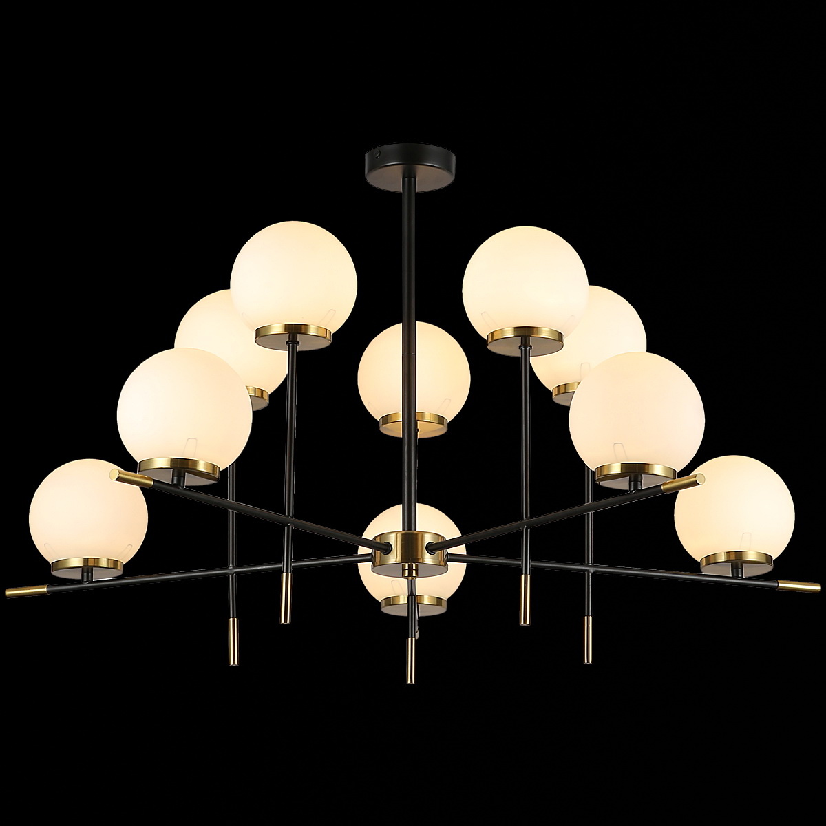 Люстра на штанге Illumico IL0059-10P-79 BK COP