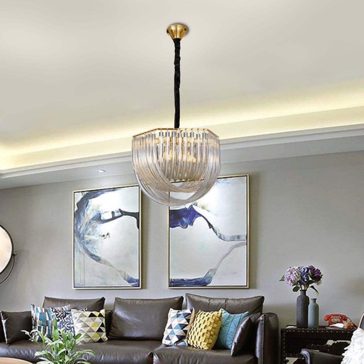 Подвесная люстра Alfa Light F4024-59