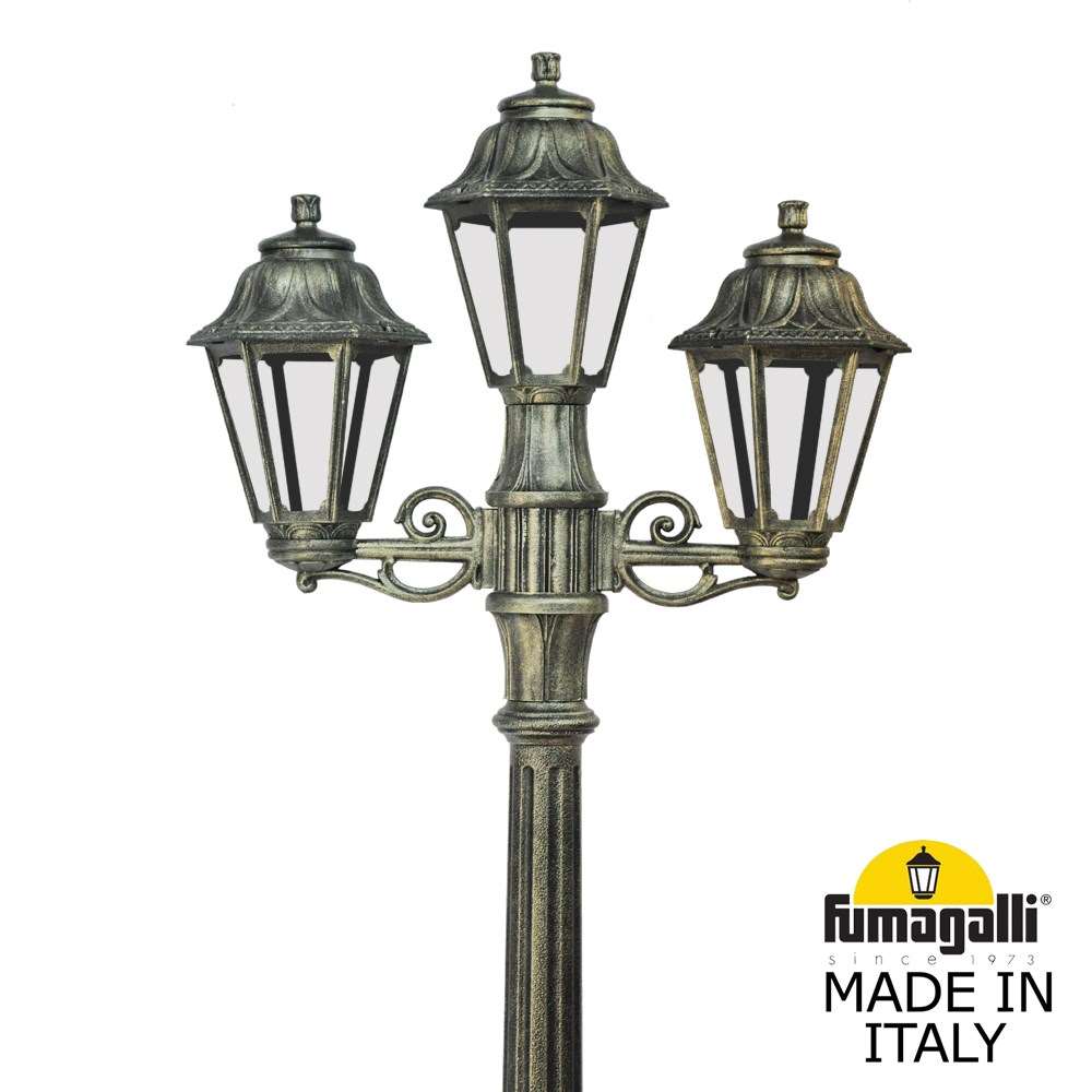 Садово-парковый светильник Fumagalli RICU BISSO/ANNA 2+1 E22.157.S21.BXE27