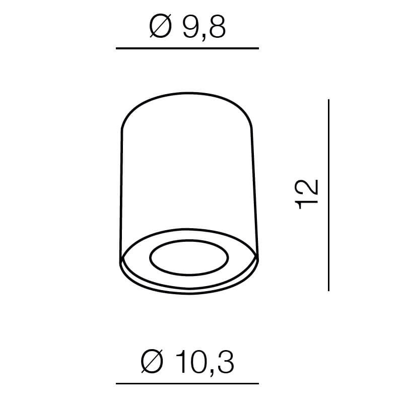 Накладной светильник Azzardo Neos 1 AZ0606