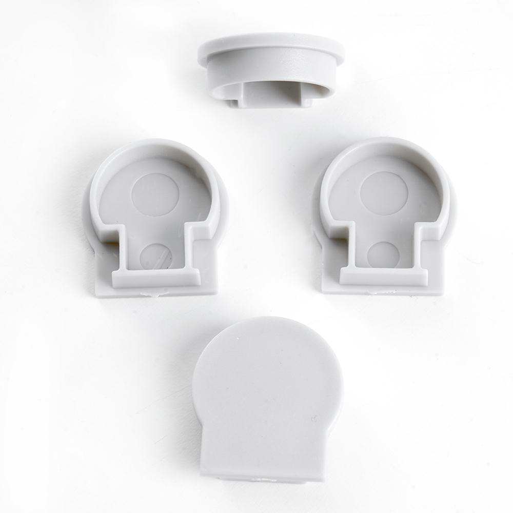 Заглушка без отверстия для профиля CAB282 (комплект 4шт) Feron LD380 48255