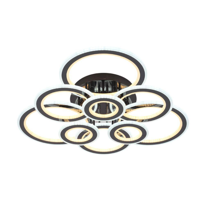 Потолочная светодиодная люстра Seven Fires Eveik SF7010/9C-BKCR