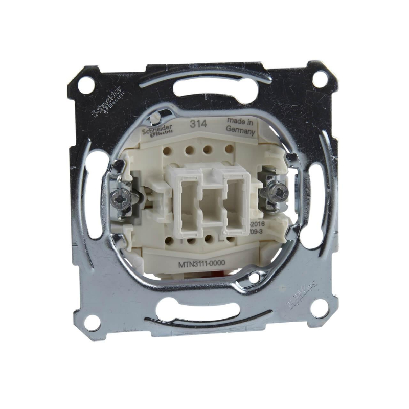 Выключатель одноклавишный Schneider Electric Merten Aquadesign MTN3111-0000