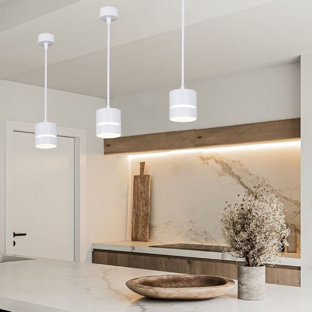 Подвесной светильник Reluce 53017-0.9-001MN GX53 WT