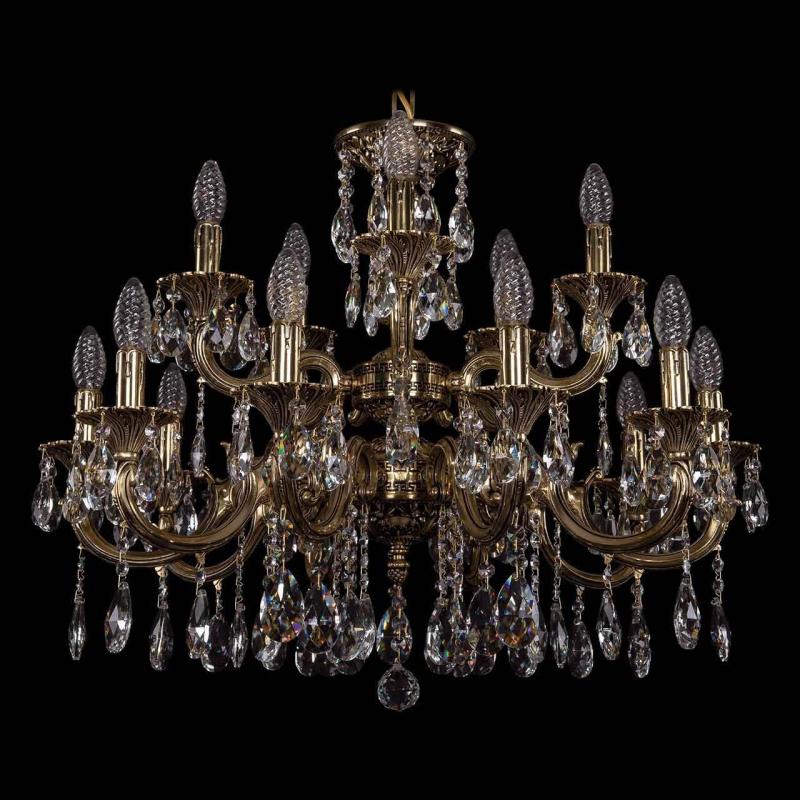 Подвесная люстра Bohemia Ivele 1722/10+5/250/A/GB