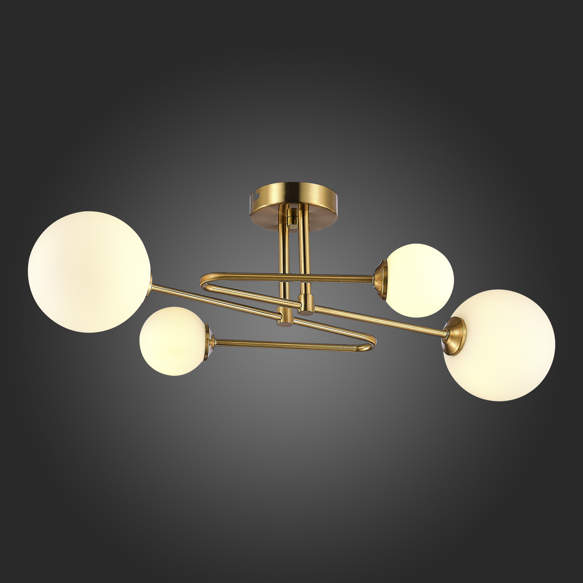 Люстра на штанге Evoluce Fantini SLE2211-302-04