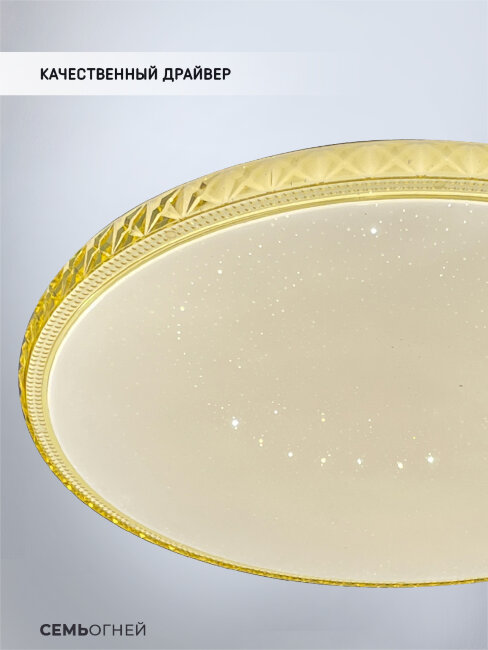 Потолочный светильник Seven Fires Эйри 48013.45.72.77YL