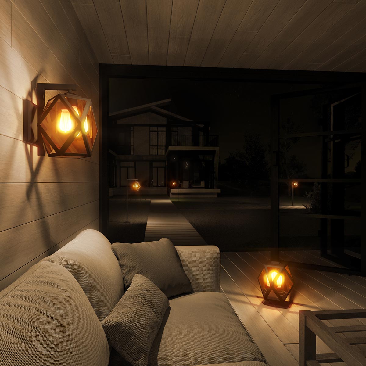 Уличный светильник на столбе Elektrostandard Ambra 35133/F черный 4690389176876 a056235