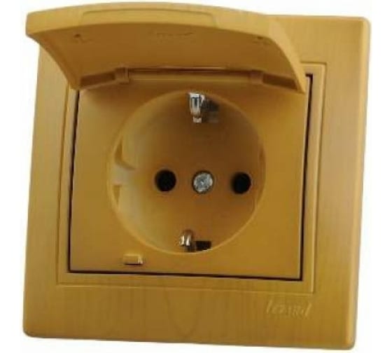 Розетка с/з Lezard Mira 701-0701-123
