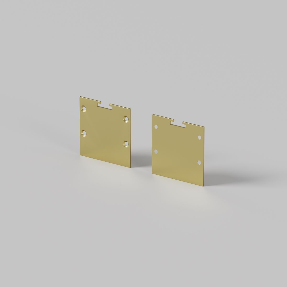 Комплект заглушек для профиля 35×35 2шт Maytoni Led Strip ALM-3535BT-BR-EC 642039