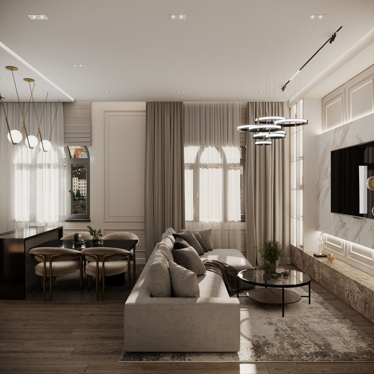 Шинопровод магнитный встраиваемый Hesby Lighting ElDeko HSBL_0060