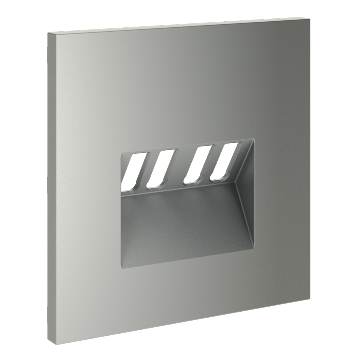 Накладка для розетки акустической 4-местной  Voltum S70 (сталь) VLS001505