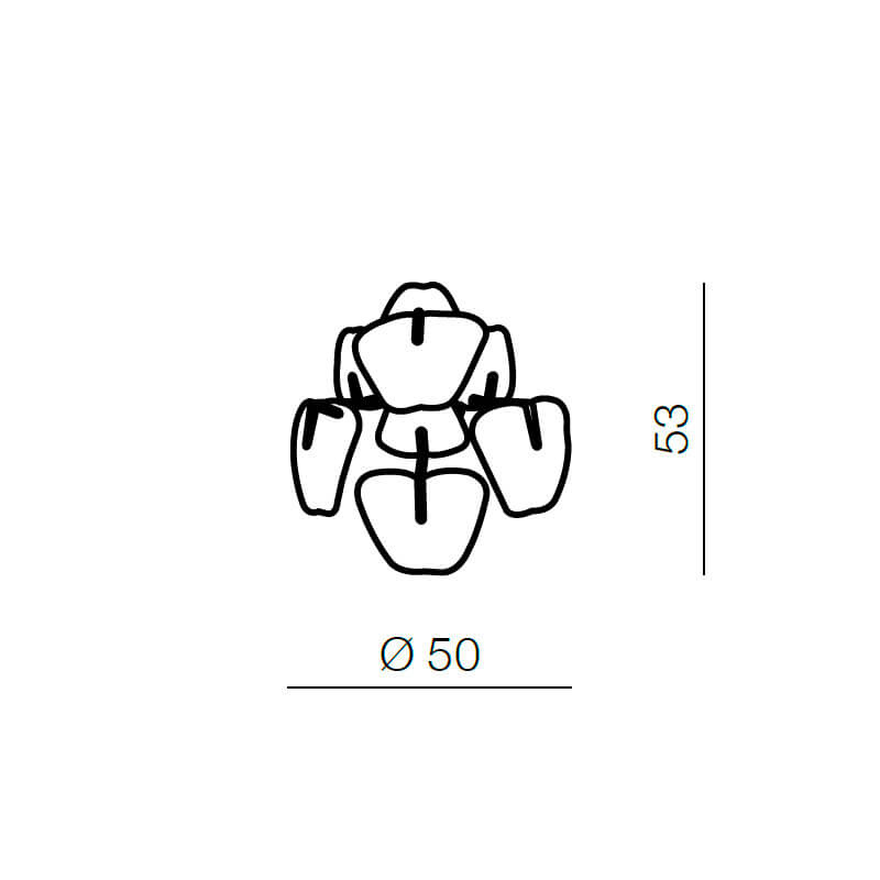 Настенный светильник Azzardo 3D wall AZ0979