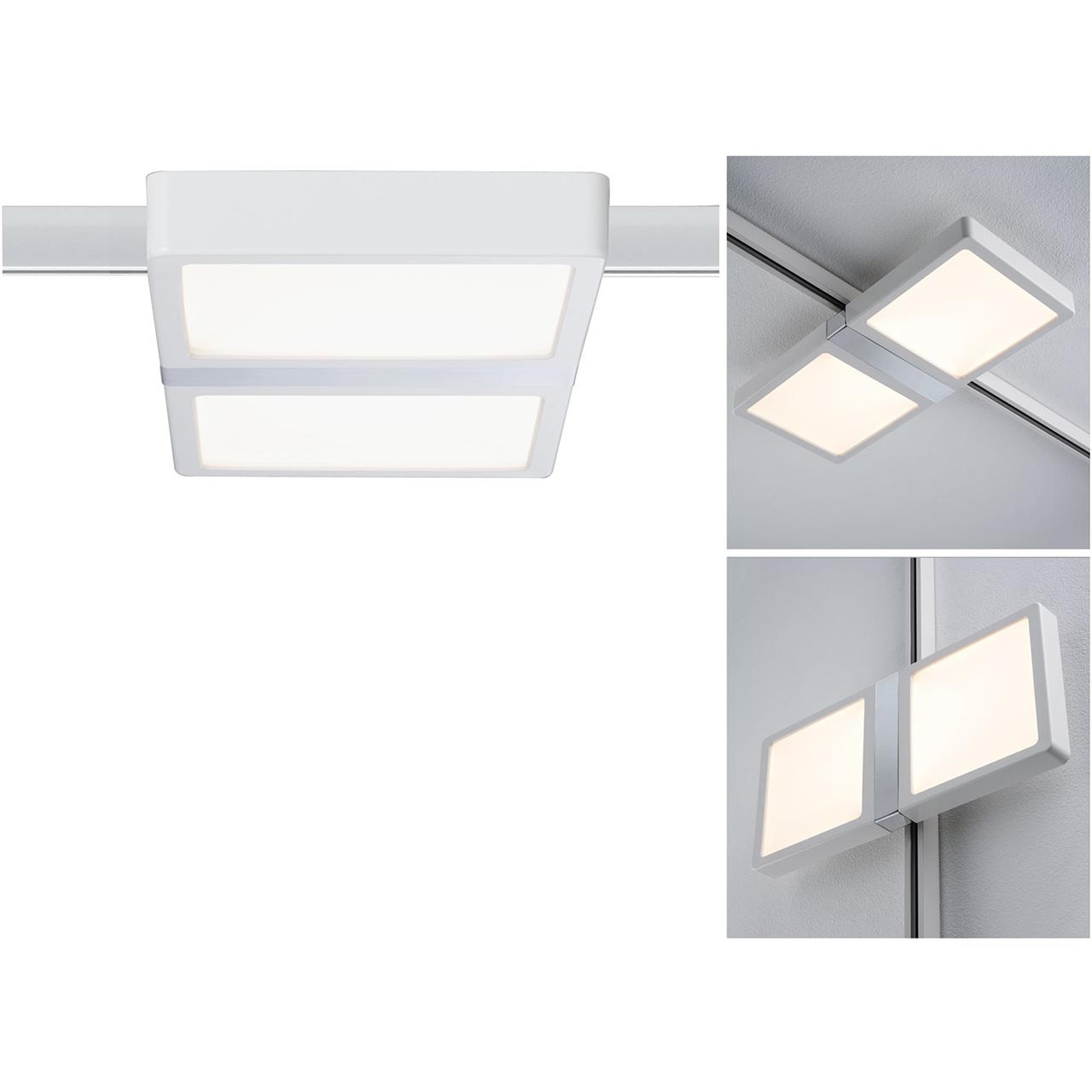 Трековый светодиодный светильник Paulmann URail Panel Double 95310