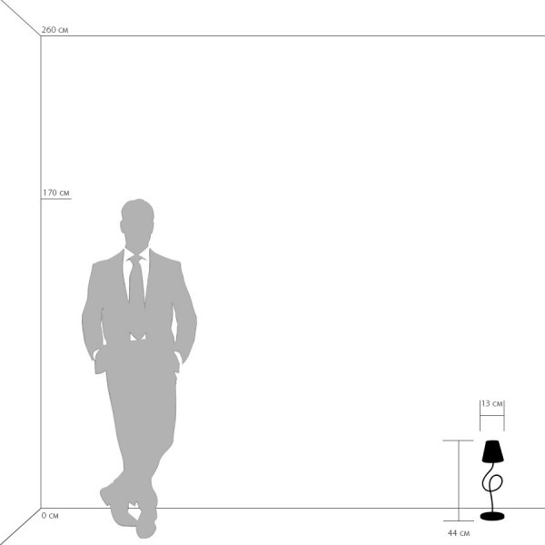 Настольная лампа Lightstar Vortico 814917