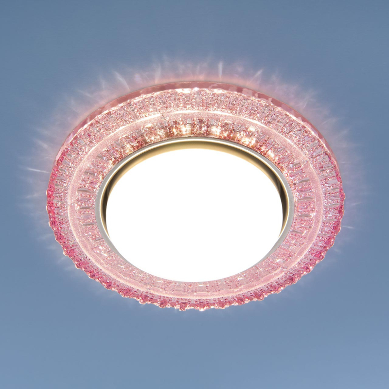 Встраиваемый светильник Elektrostandard 3028 GX53 PK розовый 4690389134050