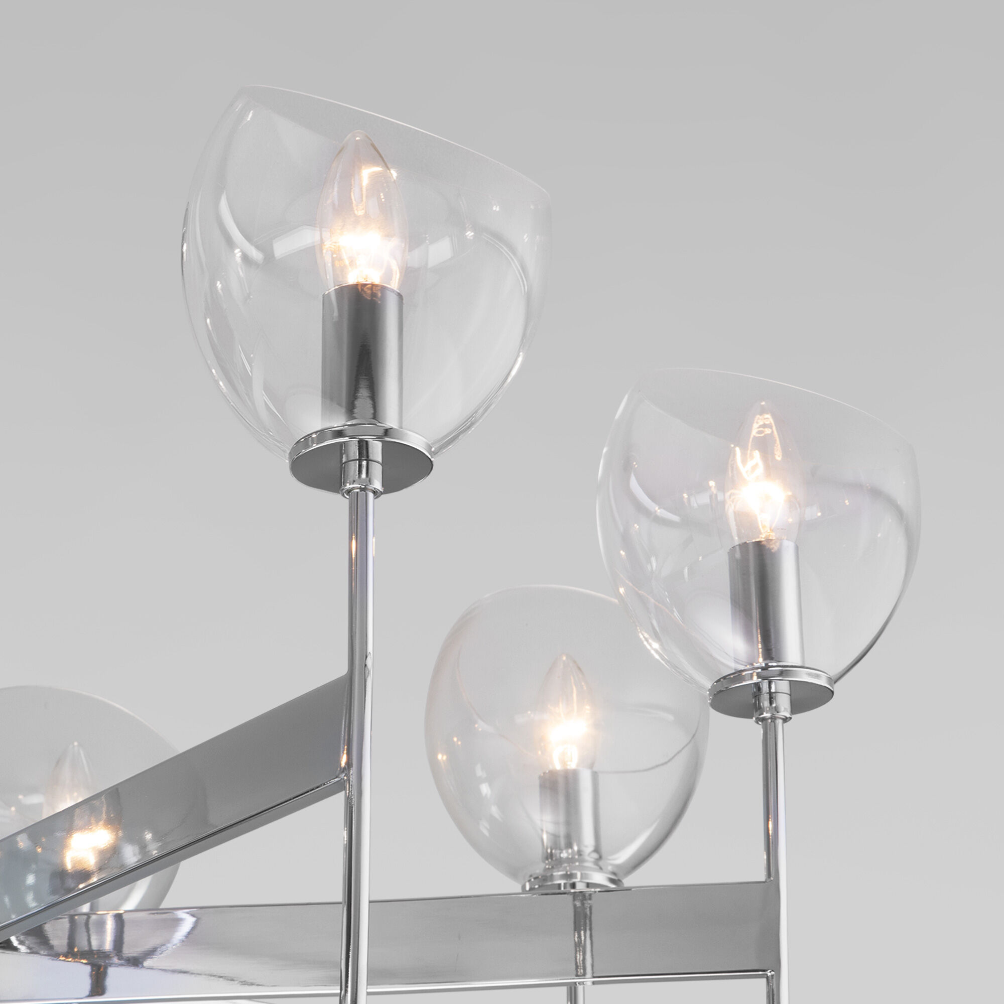 Люстра на штанге Eurosvet Arrista 60130/8 хром Smart a060135