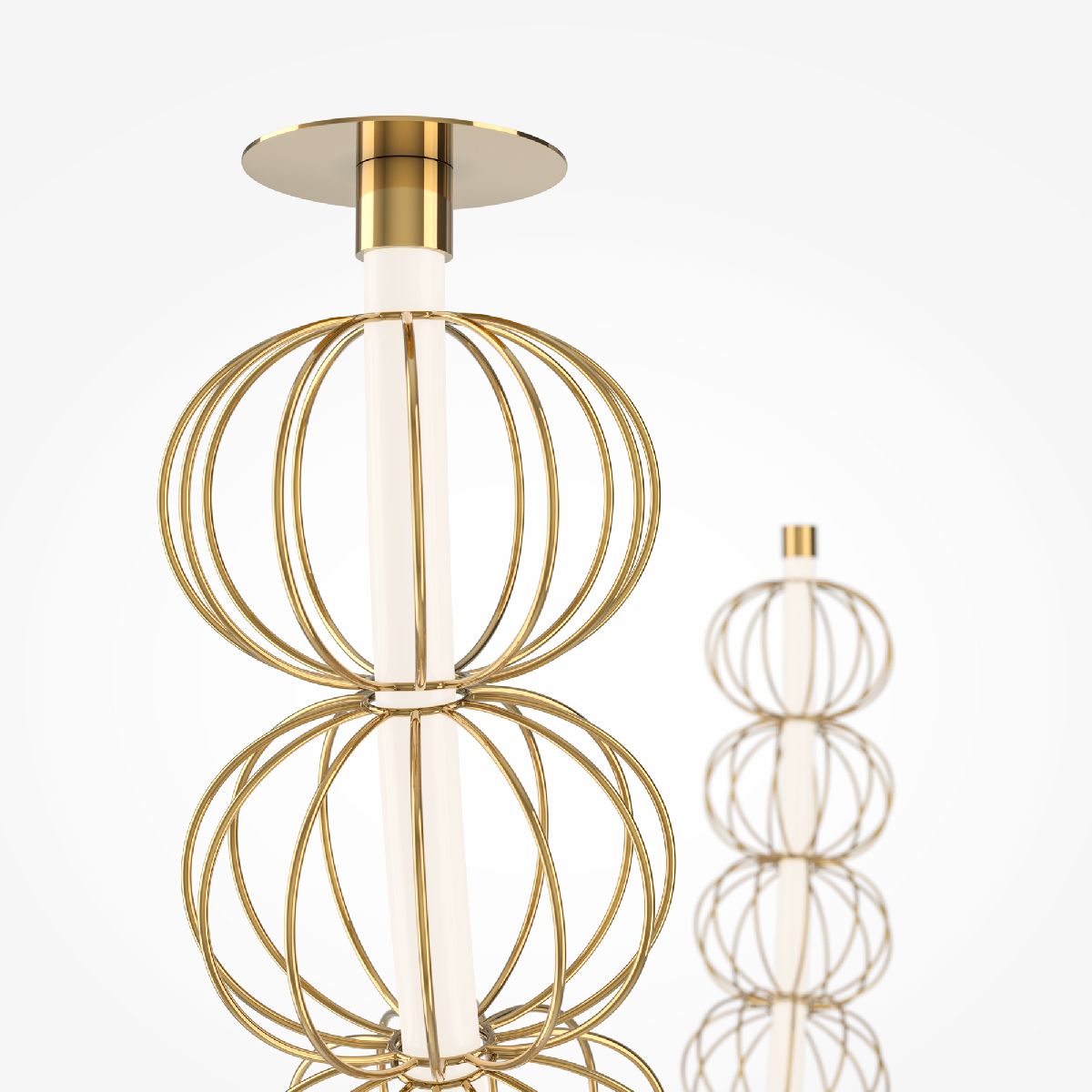 Подвесная люстра Maytoni Golden Cage MOD216PL-L42G3K