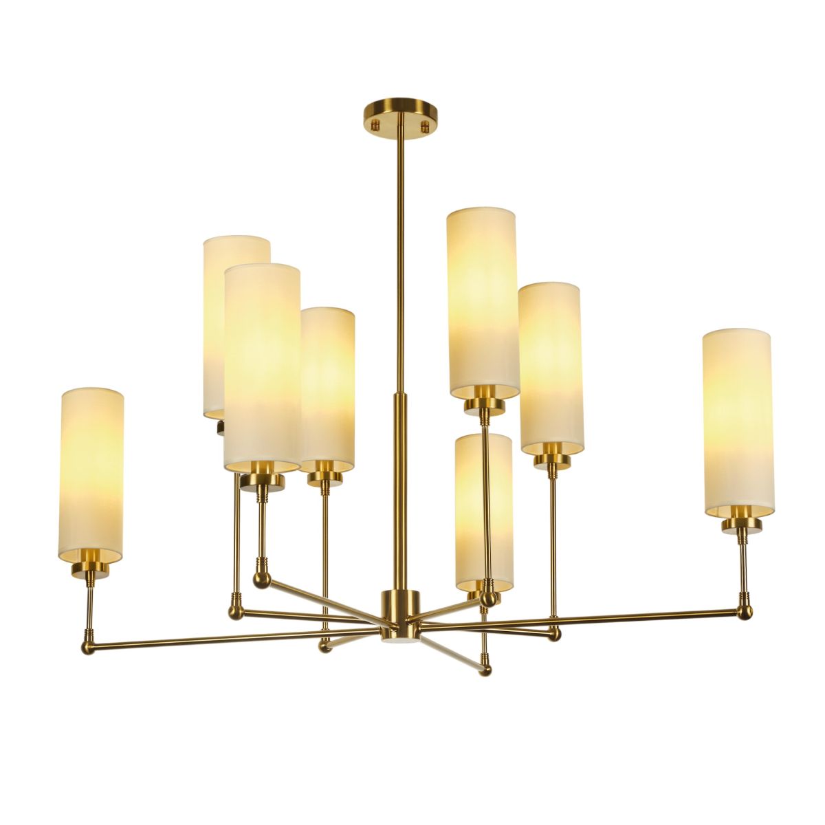 Люстра на штанге Myfar Richard MR2410-8C