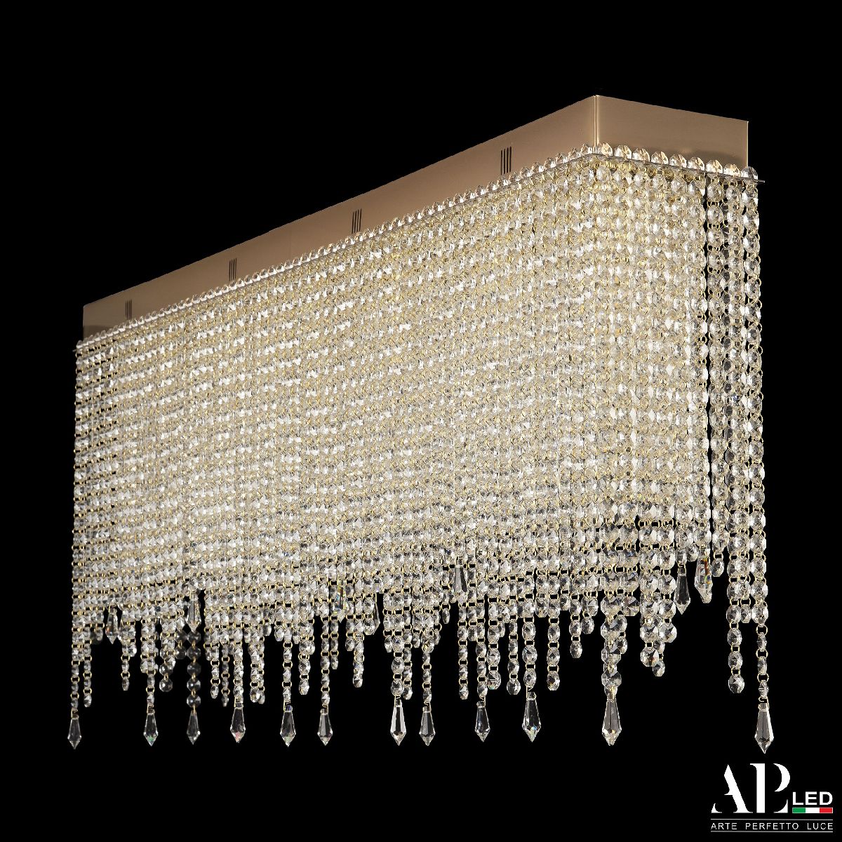 Потолочная люстра Arte Perfetto Luce Sicilia SH512.2.100.G.Gd.E14