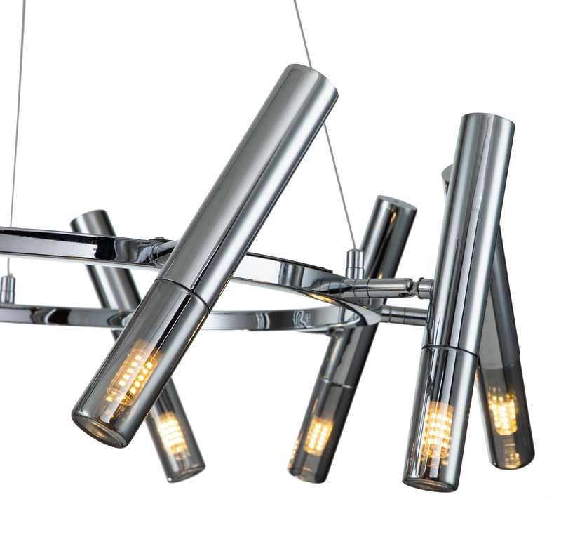 Подвесная люстра Indigo Sigaro 13006/10P Chrome V000235