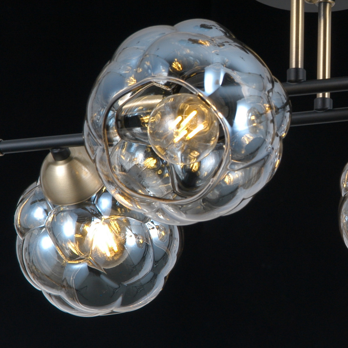 Люстра на штанге Illumico IL0442-4CSQ-79 BK