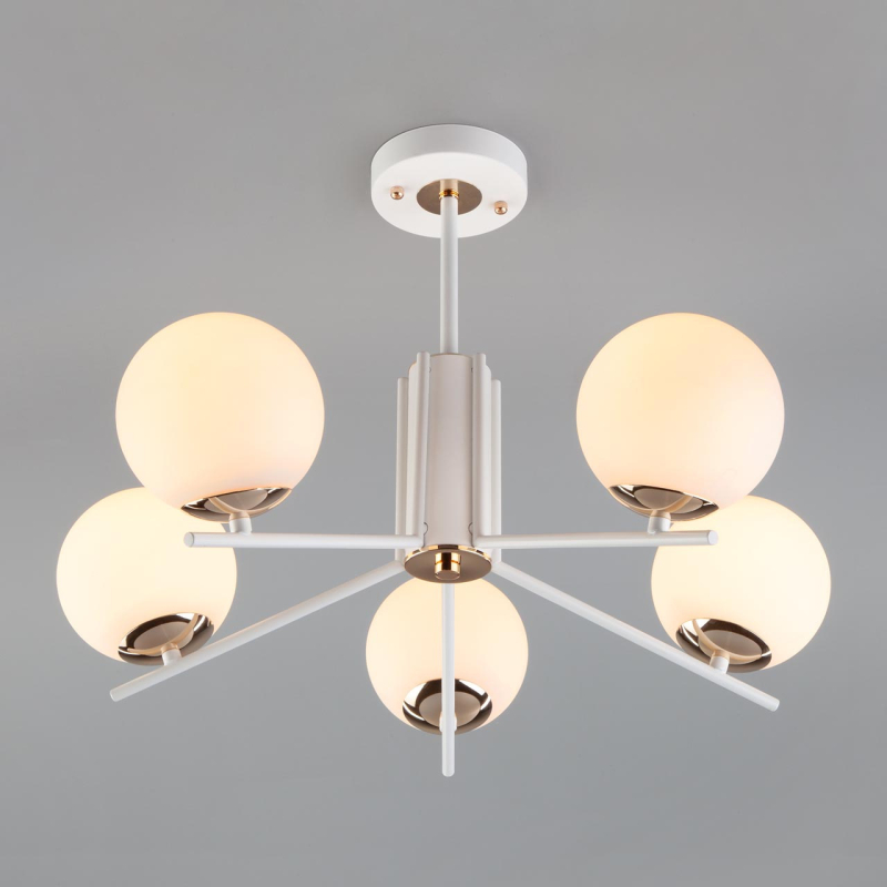 Потолочная люстра Eurosvet Lucas 70092/5 белый