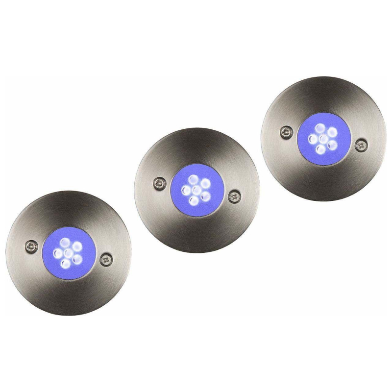 Ландшафтный светодиодный светильник Lucide Trio Led-Set 11862/23/35