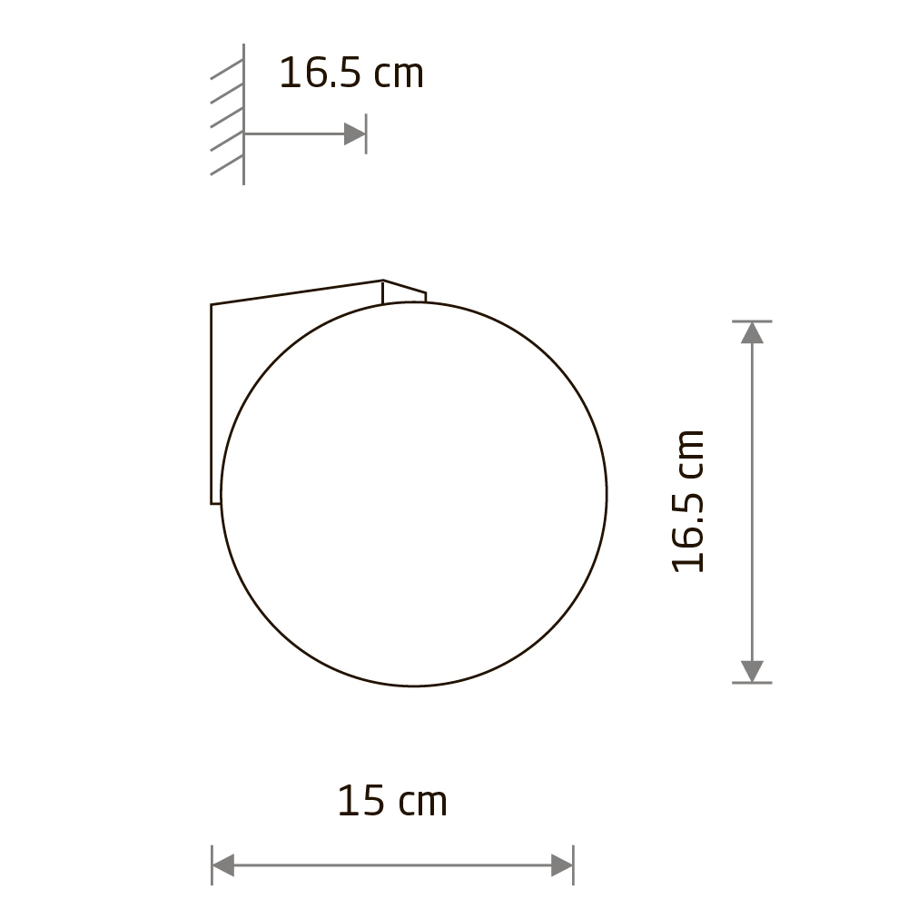 Настенный светильник Nowodvorski Aloe Brass 10525
