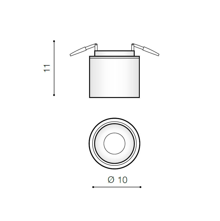 Встраиваемый спот Azzardo Costa Spot AZ2706
