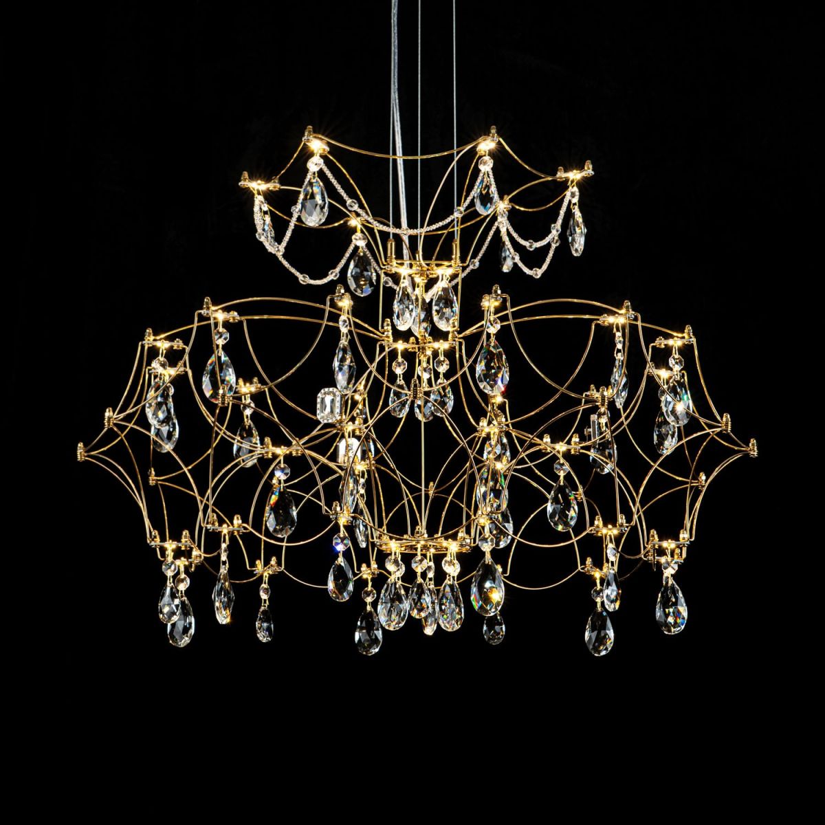 Подвесная люстра Modelux premium ML.7815.600P GD