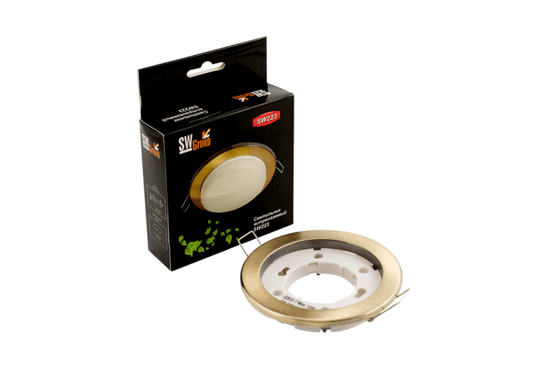 Встраиваемый светильник SWG GX53-H4-BB 002299