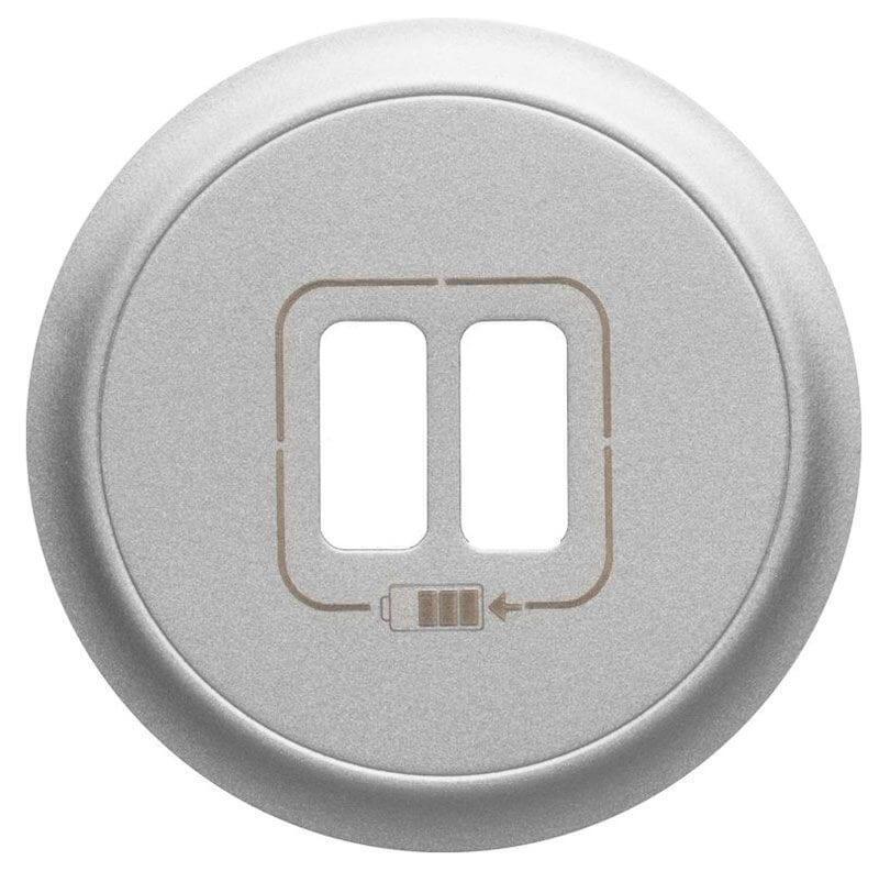 Лицевая панель Legrand Celiane розетки 2хUSB титан 068556