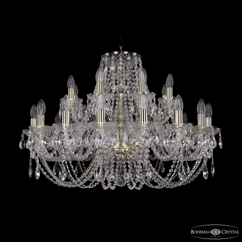 Подвесная люстра Bohemia Ivele Crystal 1406/16+8/300 G