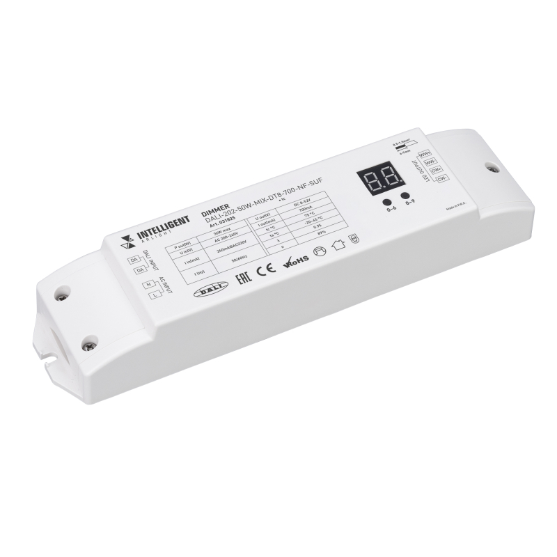 Диммер Arlight DALI-202-36W-MIX-DT8-700-NF-SUF (230V, 700mА) 031825