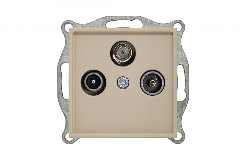 Розетка TV SAT R Liregus Retro 29-131