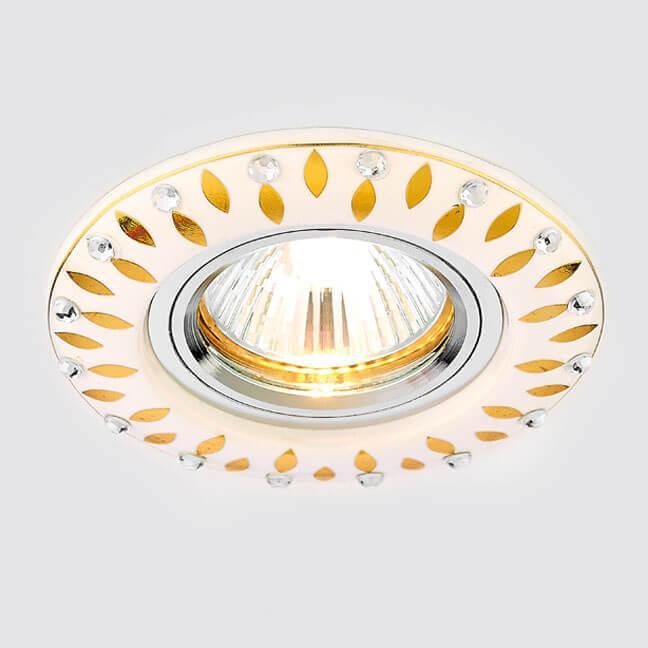 Встраиваемый светильник Ambrella Light Desing D5533 W/GD