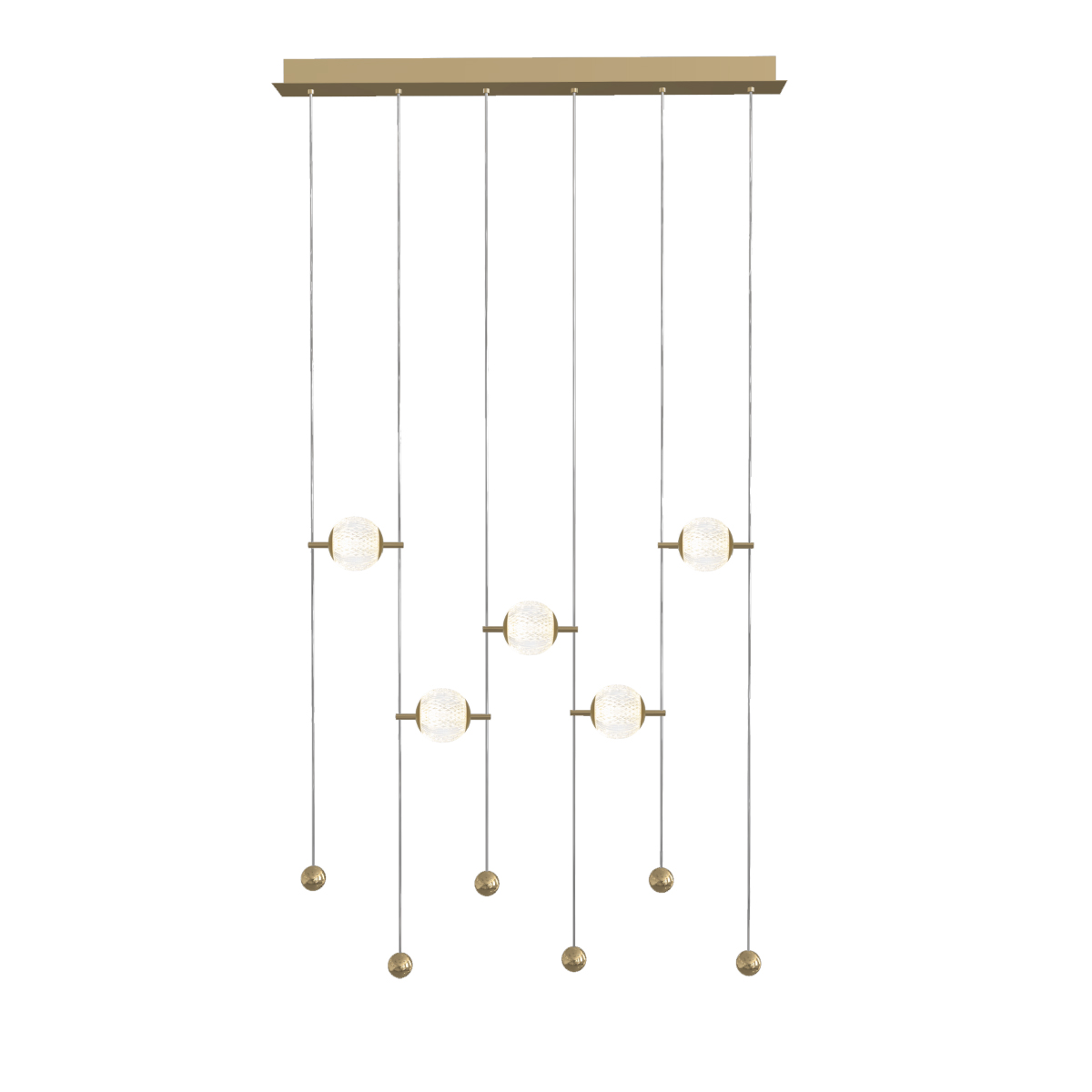 Подвесной светильник Delight Collection MD22001013-5AY-001 gold