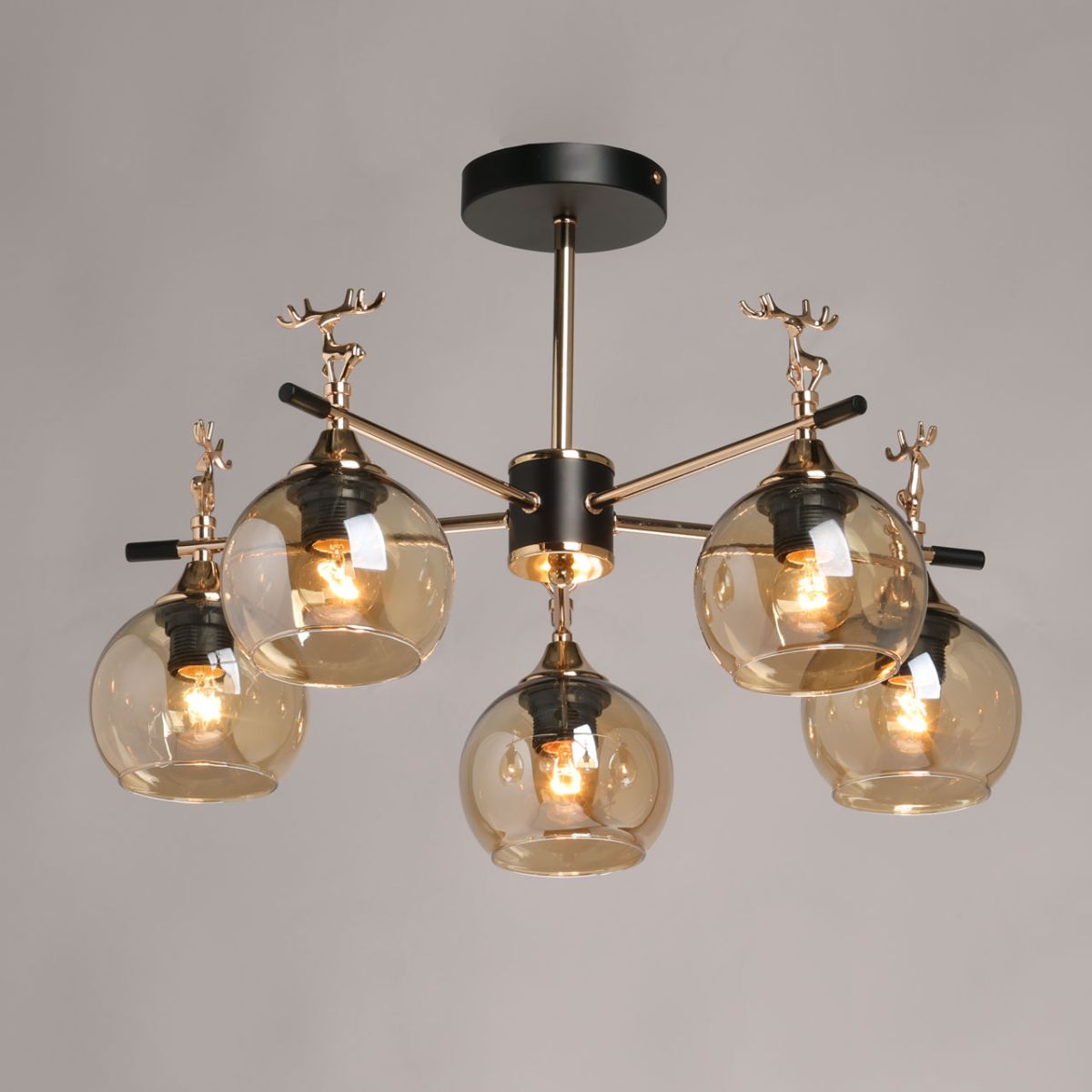 Люстра на штанге De Markt Альфа 324019005