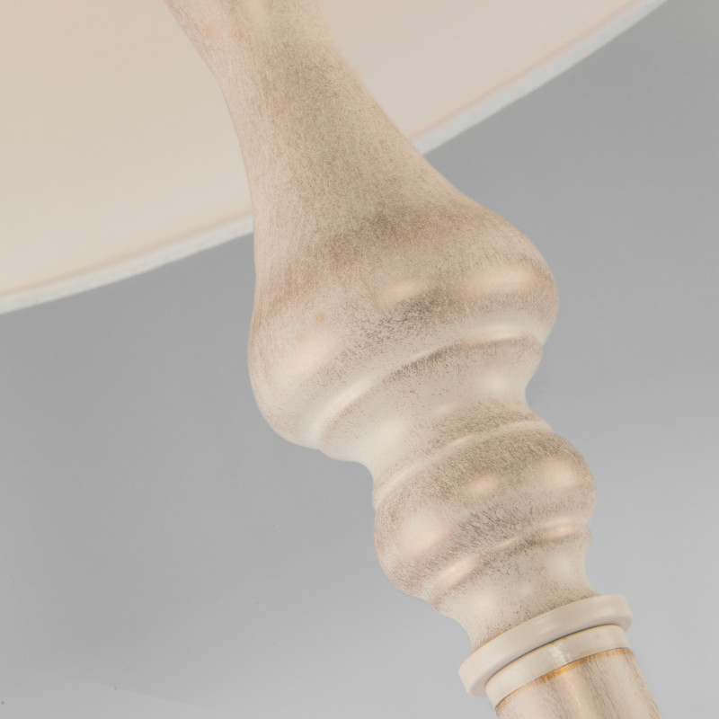 Торшер Eurosvet 01080/1 белый с золотом