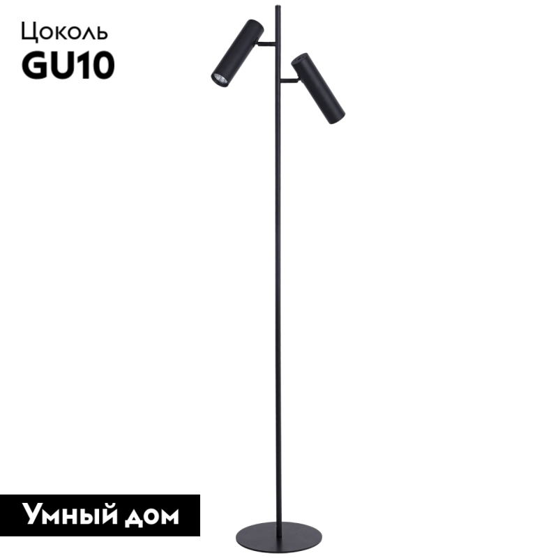 Торшер Eurosvet Barre 01087/2 черный