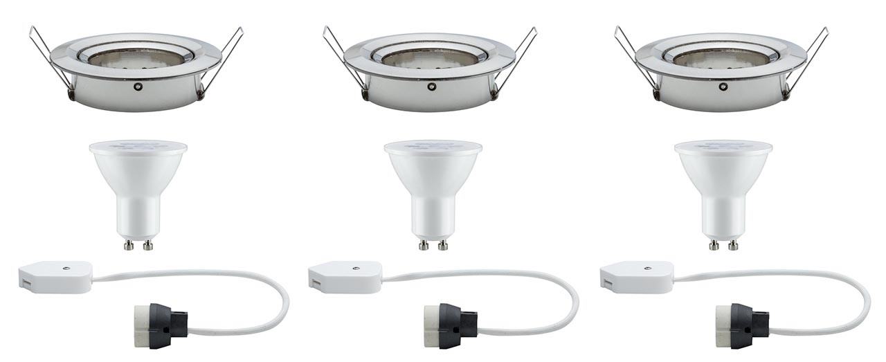 Встраиваемый светодиодный светильник Paulmann Nova 93649