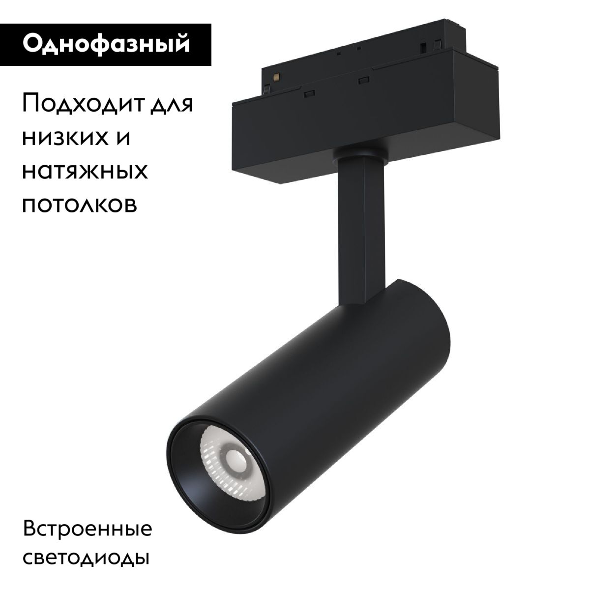 Трековый светильник Maytoni Track lamps TR019-2-10W4K-B