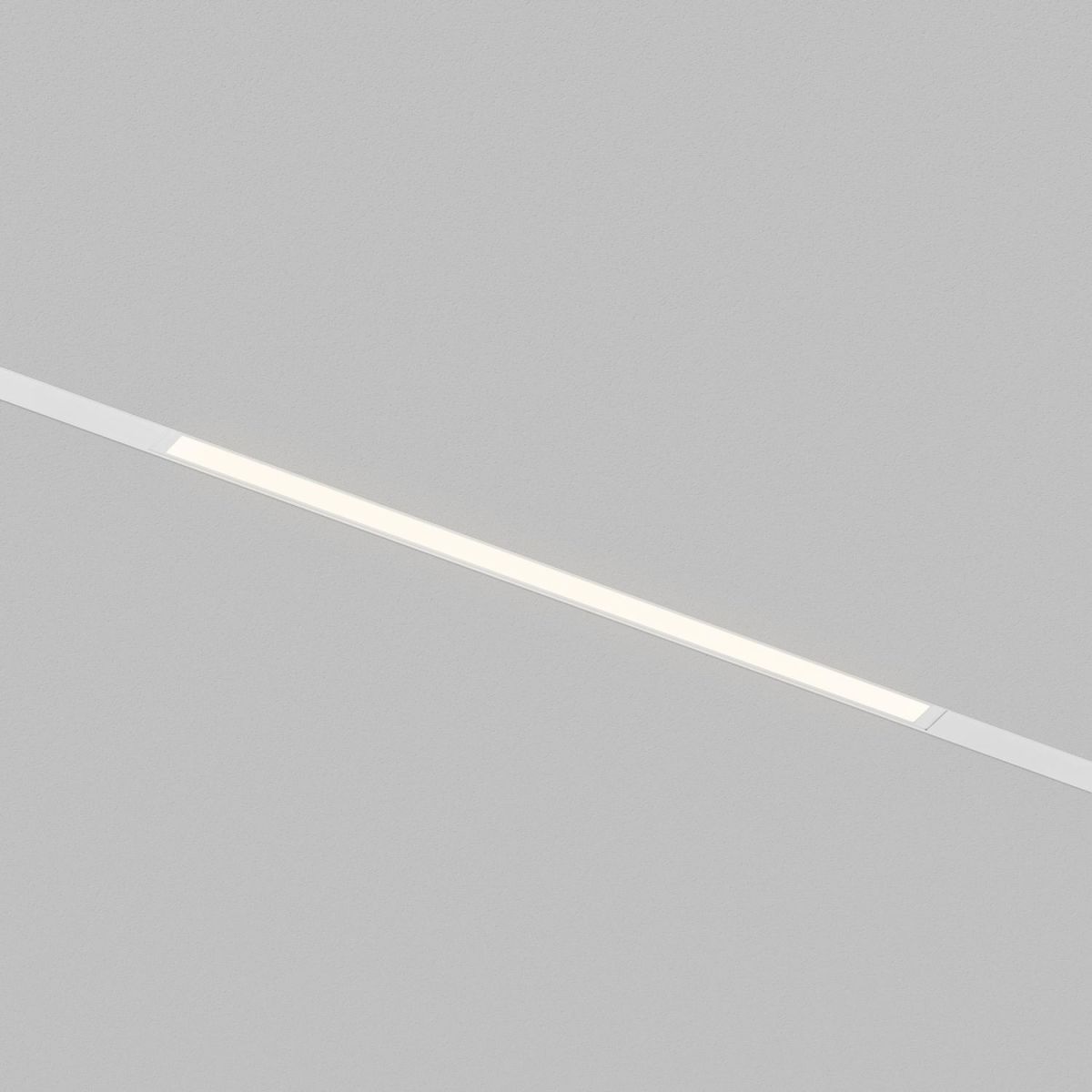 Трековый однофазный светильник Denkirs Simple Linear DK8105-WH