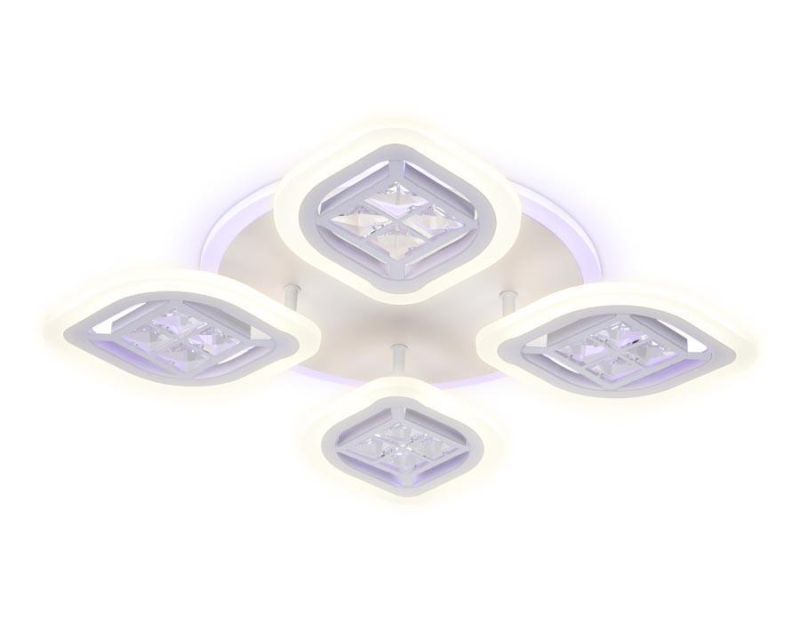 Потолочная светодиодная люстра Ambrella Light Acrylica Ice FA280