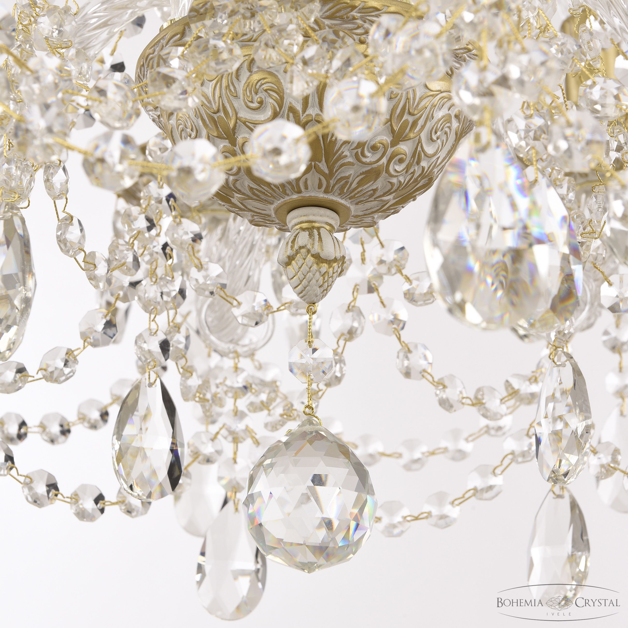 Подвесная люстра Bohemia Ivele Crystal AL16311/8/195 AGW